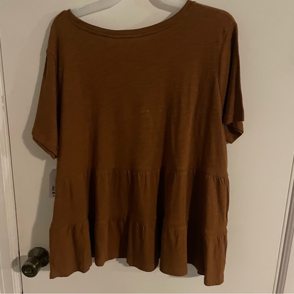 New Womens Peplum Top - Picture 4 of 5